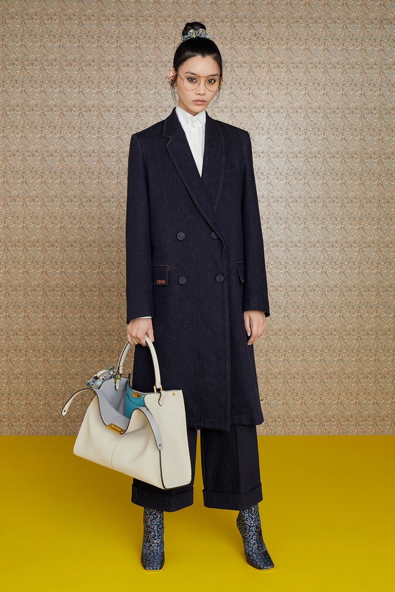Fendi Pre-Fall 2019 Collection Baguette Peekaboo mon tresor Bags monogram