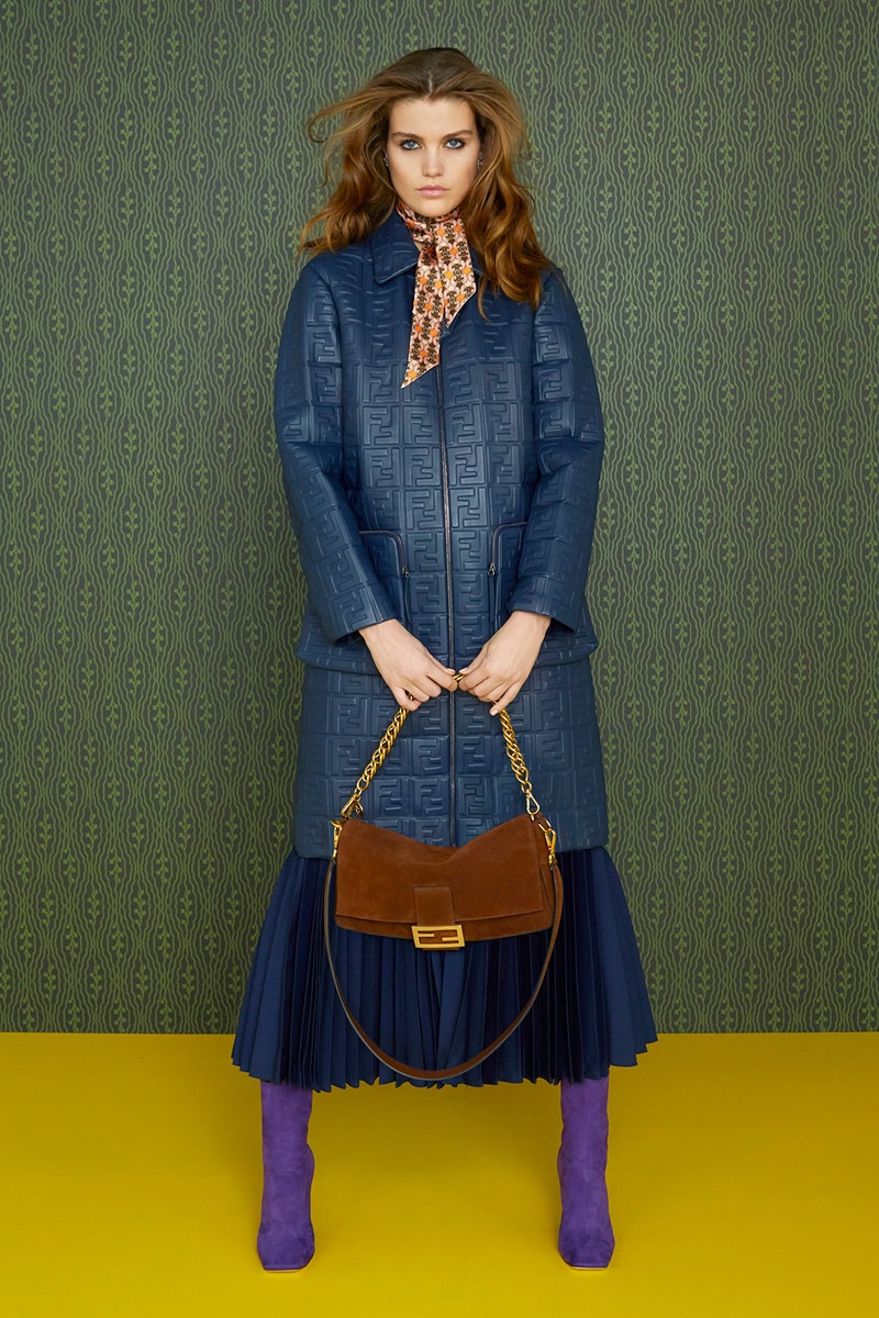 Fendi Pre-Fall 2019 Collection Baguette Peekaboo mon tresor Bags monogram