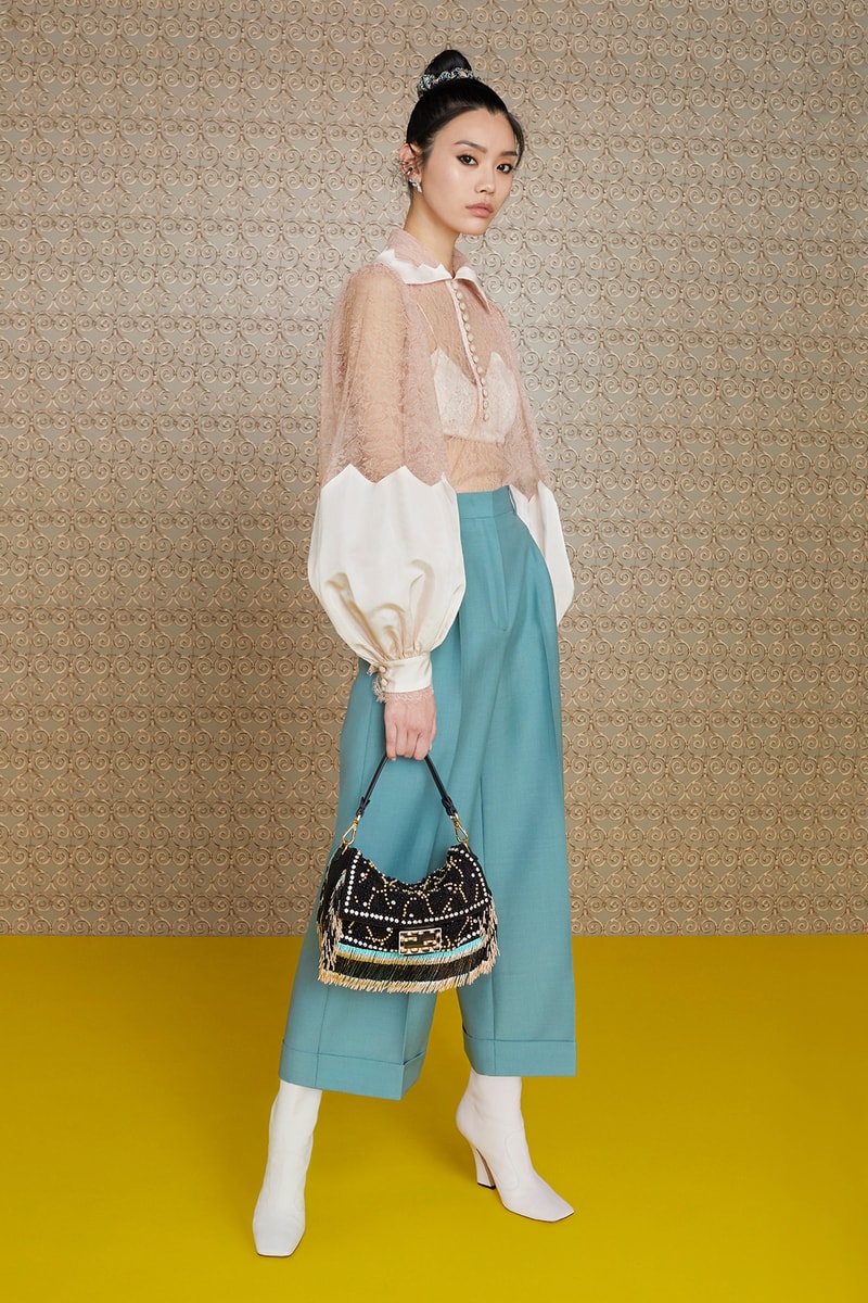 Fendi Pre-Fall 2019 Collection Baguette Peekaboo mon tresor Bags monogram