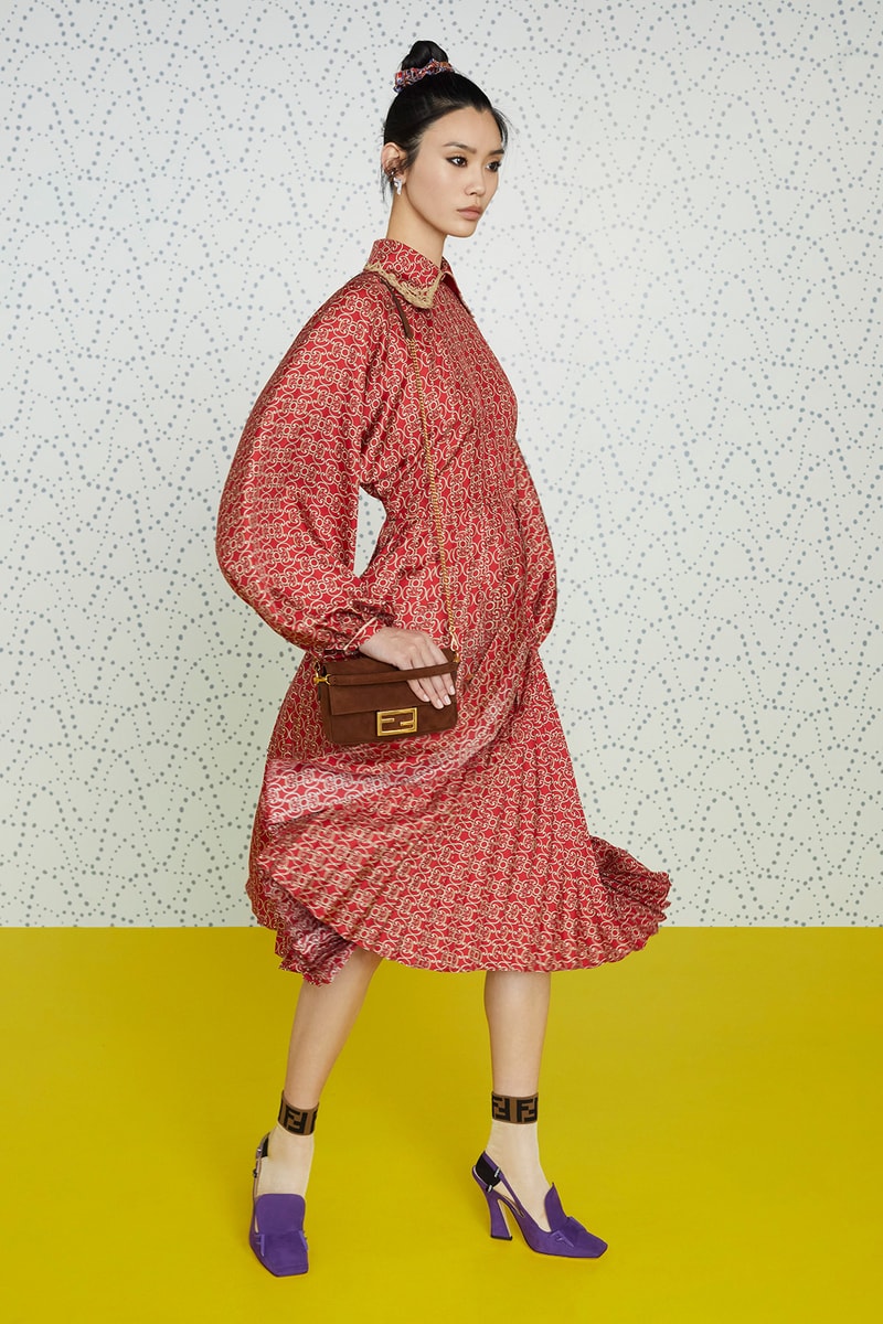 Fendi Pre-Fall 2019 Collection Baguette Peekaboo mon tresor Bags monogram