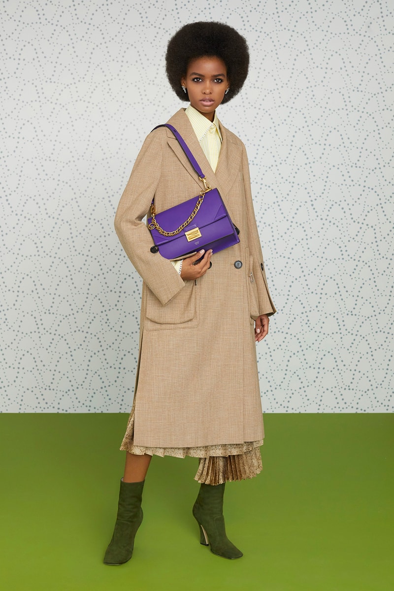 Fendi Pre-Fall 2019 Collection Baguette Peekaboo mon tresor Bags monogram