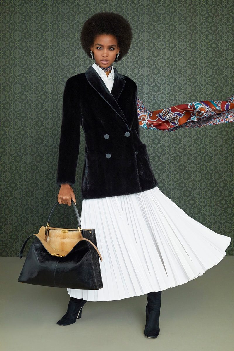 Fendi Pre-Fall 2019 Collection Baguette Peekaboo mon tresor Bags monogram