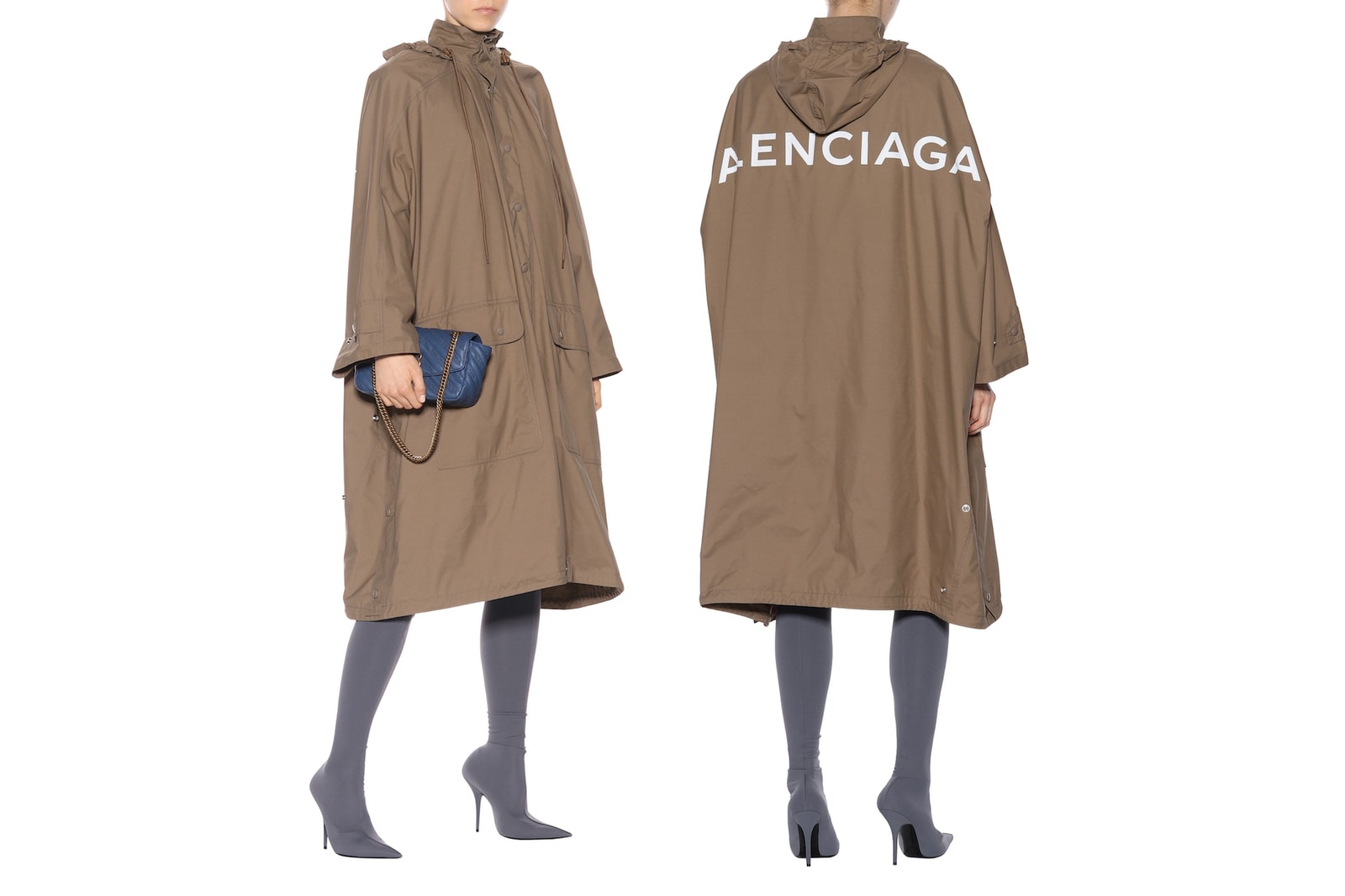 Festival Fashion Season Boots Coats Rain Balenciaga GANNI Burberry Marine Serre Rains Jacket Wellies