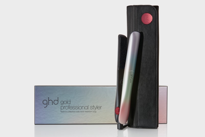Ghd Festival Rainbow Ombré Styler Platinum Gold Air Hair Dryer