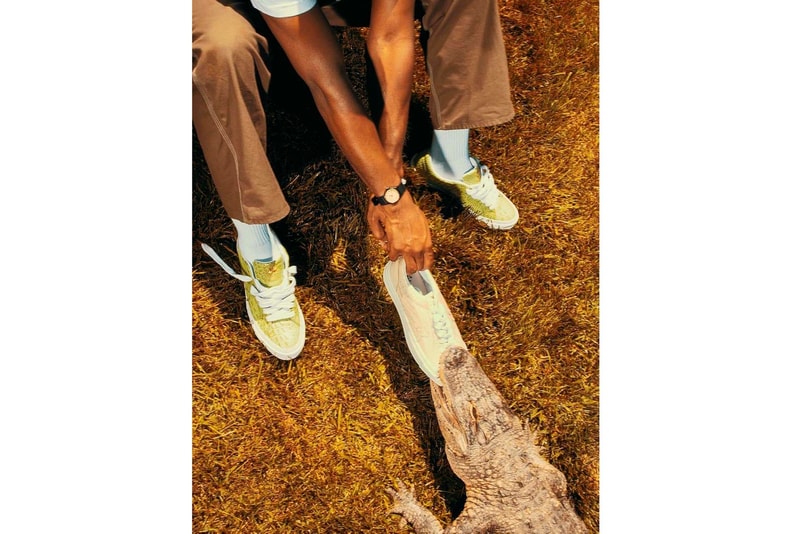 GOLF le FLEUR* x Converse Faux Skin Collection Beige