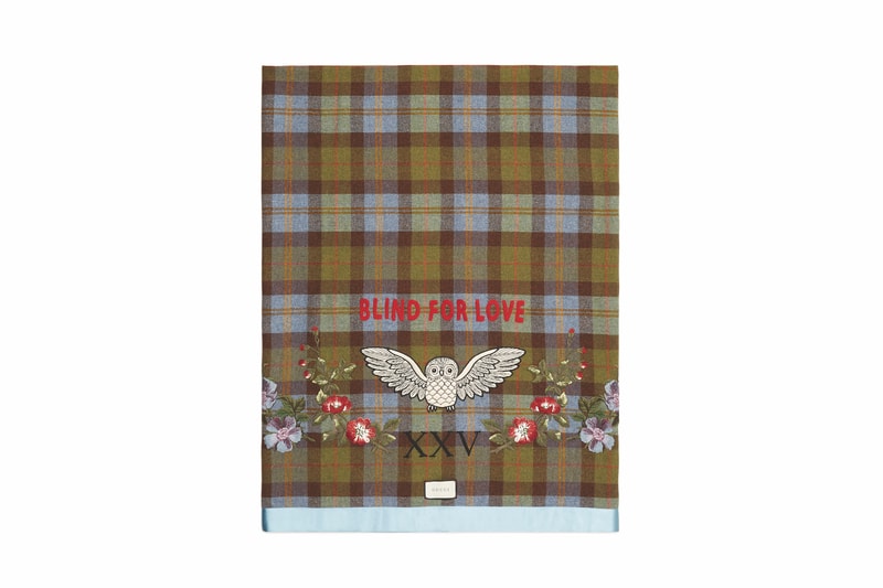 Gucci Decor SS19 Furniture Collection Spring Summer Pillow Monogram Blanket Candle 