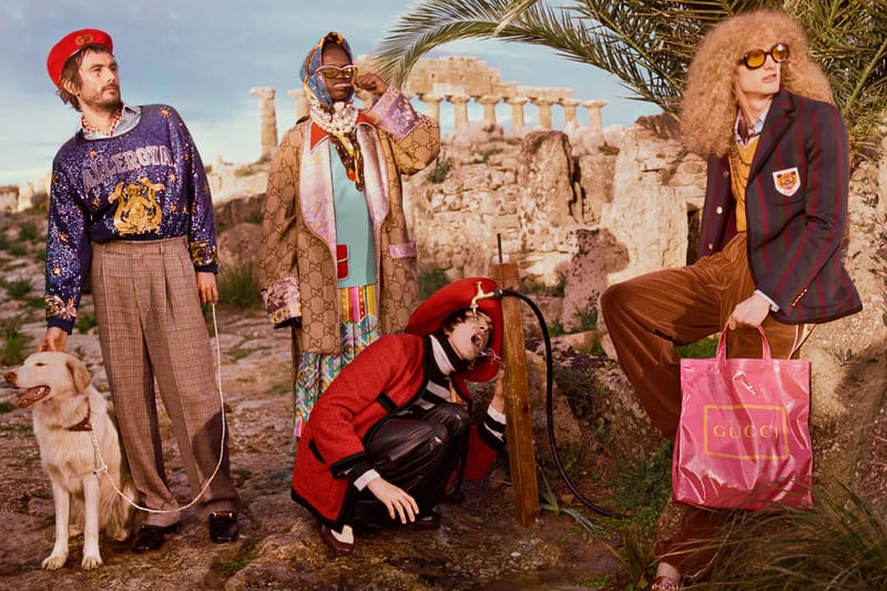 Gucci Reimagines Artsy Sicilian Ruins for Pre-Fall 2019 Campaign