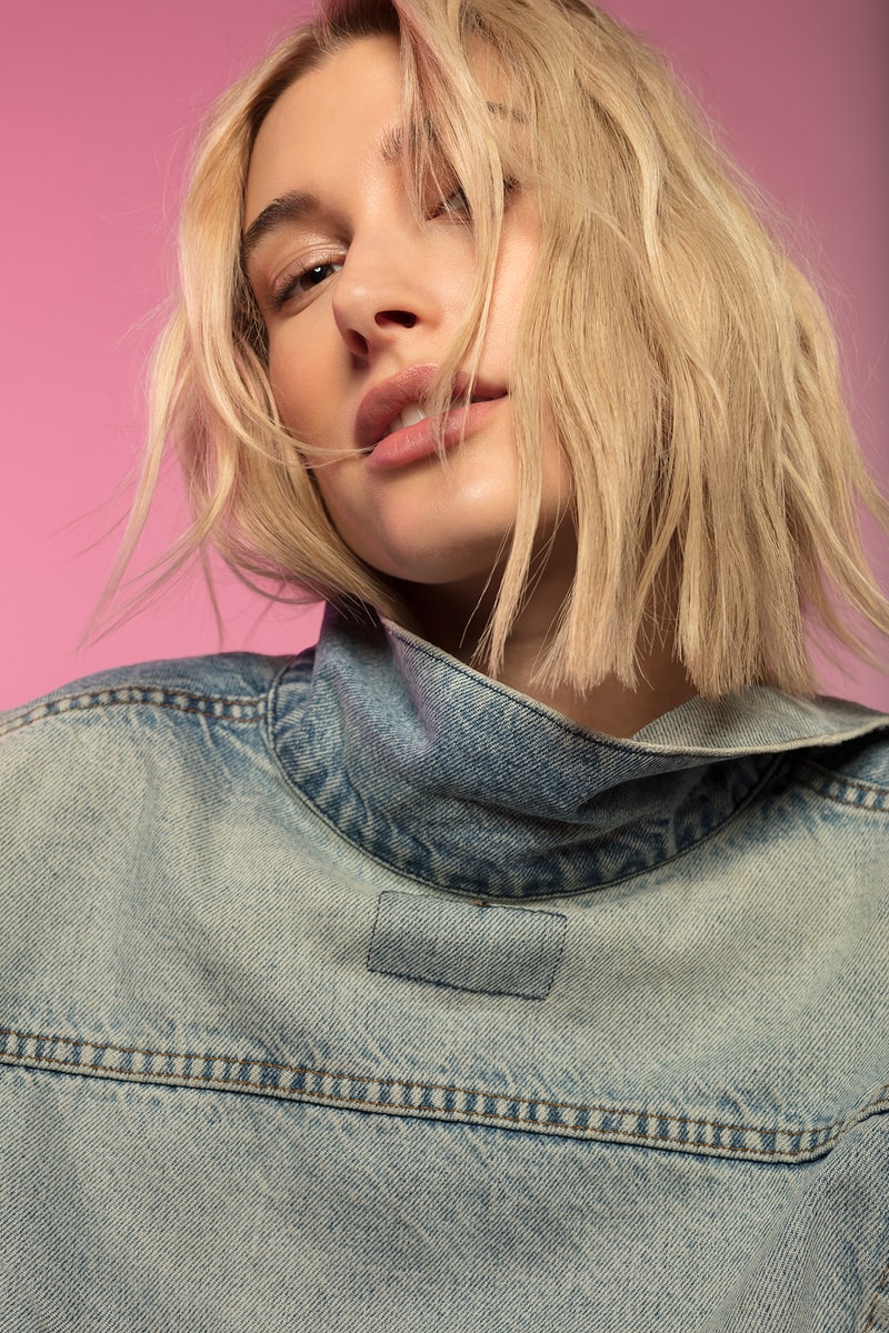 Hailey Baldwin Bieber Levi's Trucker Jacket Denim