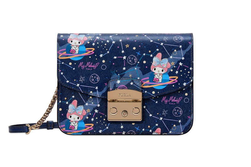 Hello Kitty x Furla Collection My Melody Small Crossbody Blue