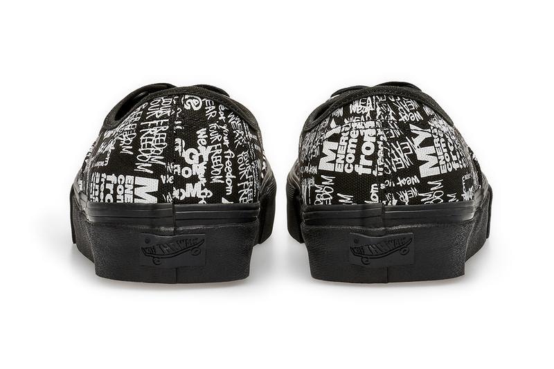 COMME des GARÇONS CDG Vans Authentic Original Message 