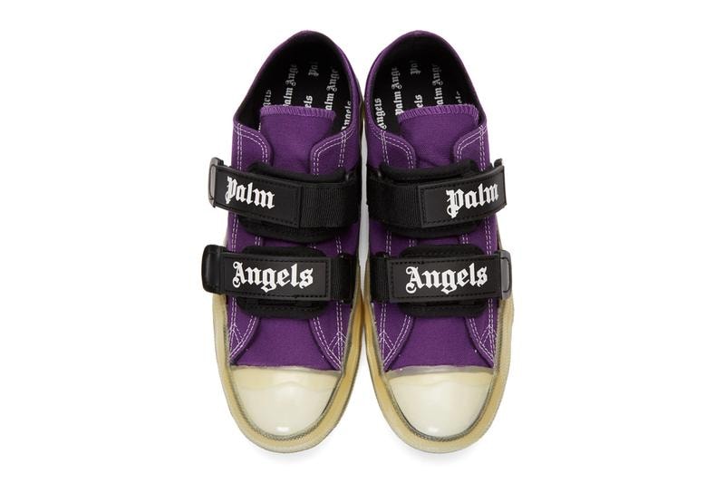 Palm Angels Velcro Sneaker Black White 
