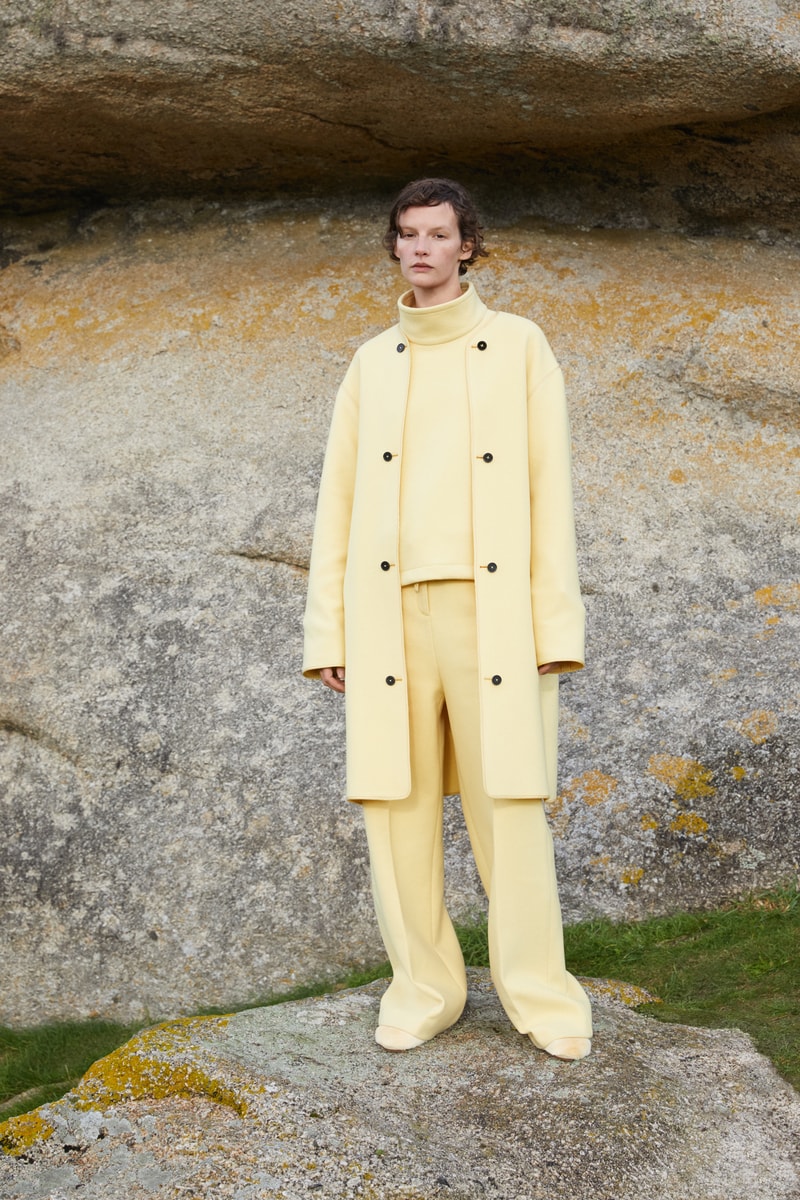 Jil Sander Plus Fall Winter 2019 Collection Jacket Pants Yellow