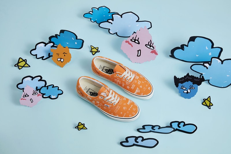 Kakao Friends x Vans Capsule Collection Era Orange White