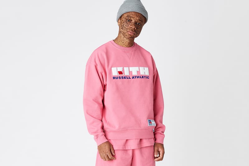 The Unisex KITH x Russell Athletic Collection Is Full of Pastel Essentials