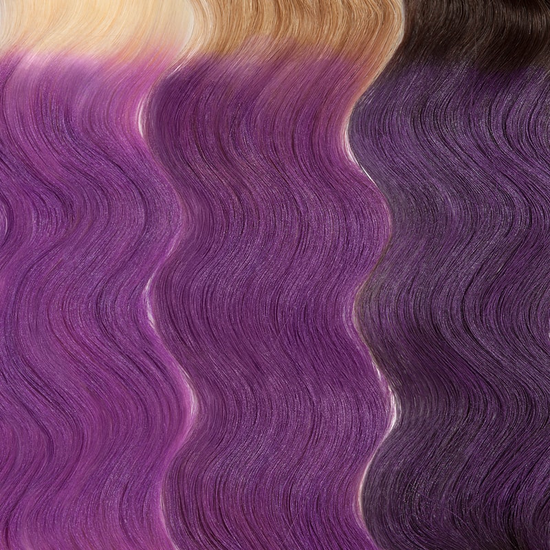 Lime Crime Unicorn Hair Rainbow Temporary Color Pink Red Festival Ombre