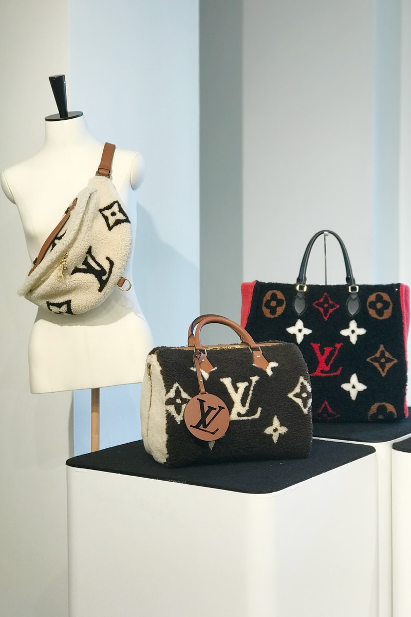 Louis Vuitton Fall Winter 2019 Closer Look Teddy Handbags Cream Brown Red Black