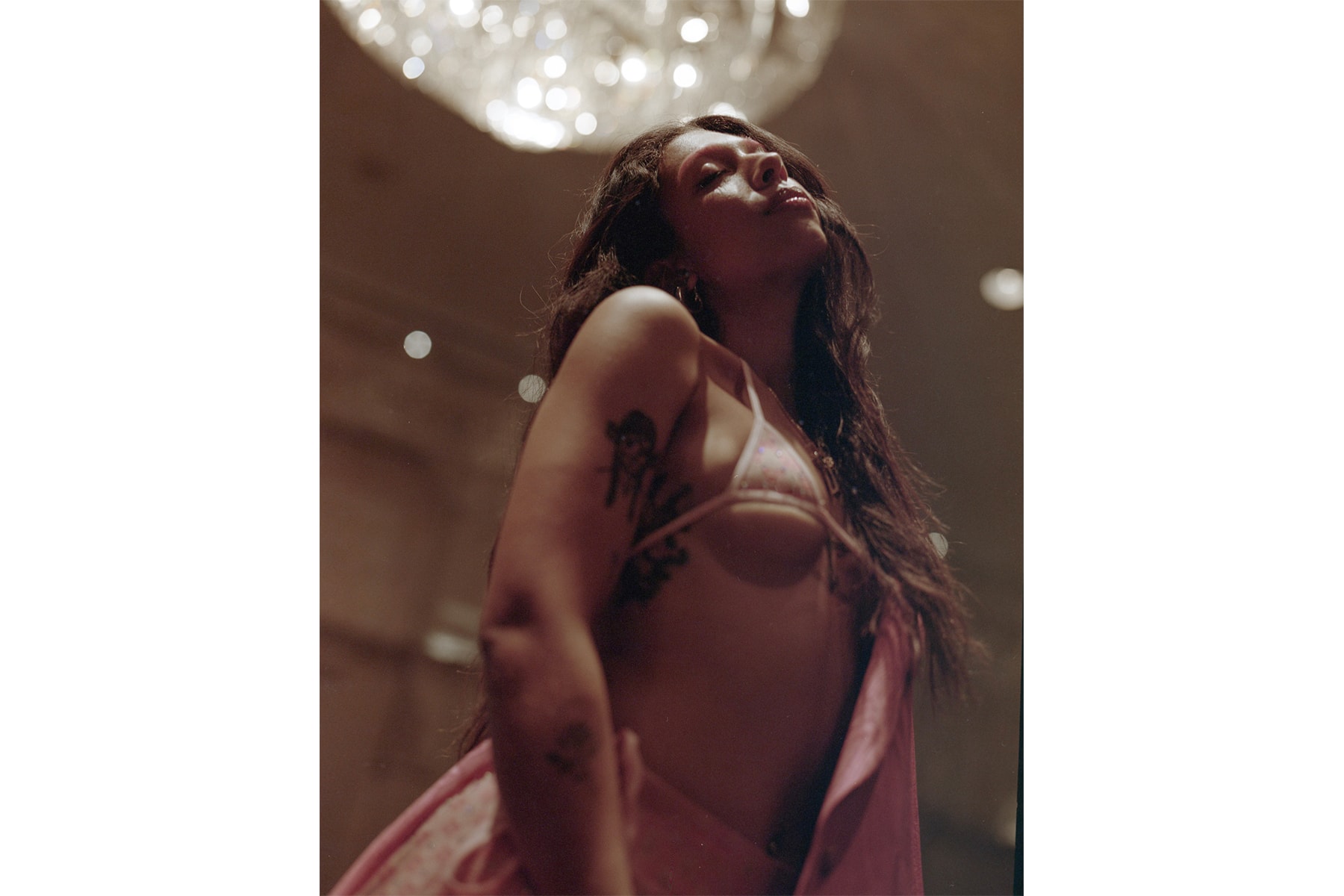 Mia Carucci Gucci Bootleg Balaclava Frankie Collective Sunglasses Bejeweled Logo Pink Eyebrows Brows Zebra Print Dress McQ Alexander McQueen Animal Print Trend Spring Summer 2019 Editorial LA Los Angeles DJ