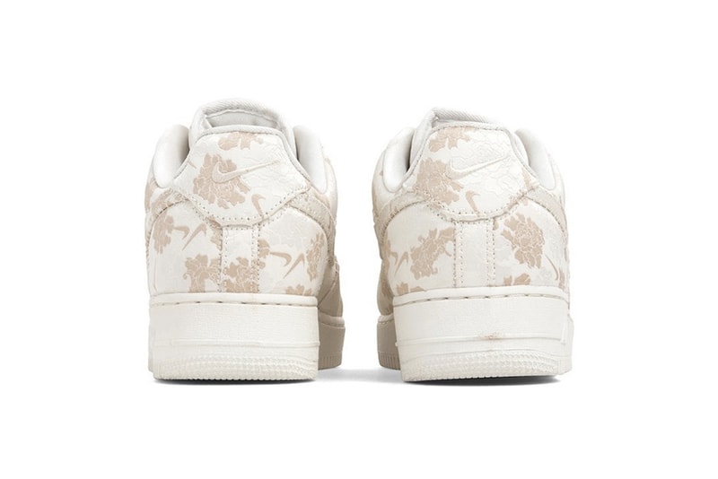 Nike Air Force 1 Premium "Sail/Ivory/Guava Ice" Spring Summer Sneaker Shoe Trainer Release White Pattern Floral
