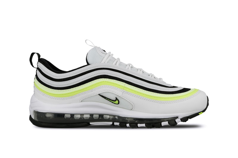 Nike Air Max 97 Air Max 270 "Volt" Pack Sneaker Shoe Neon Green Black White Design Trend