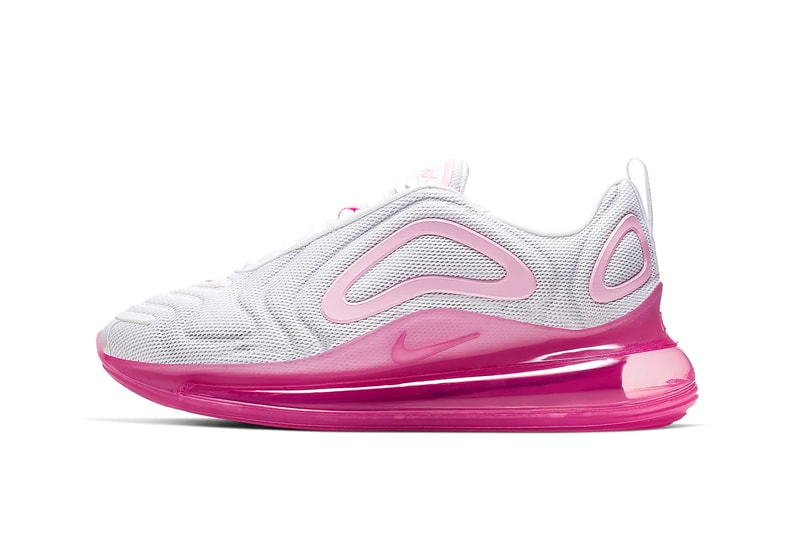 Nike Air Max 720 White Laser Fuchsia