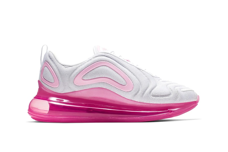 Nike Air Max 720 White Laser Fuchsia