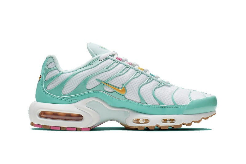 Nike Air Max Plus "Easter" Spring/Summer Release White Blue Turquoise Gold
