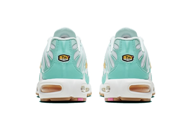 Nike Air Max Plus "Easter" Spring/Summer Release White Blue Turquoise Gold