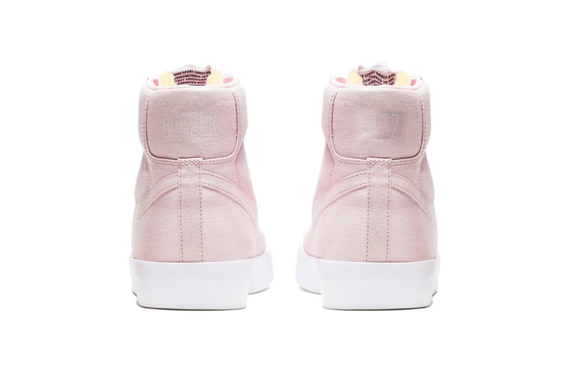Nike Blazer Mid 77 Vintage Pastel Pink Foam Sneakers Trainers