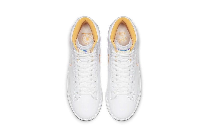 Nike Blazer Mid White Topaz Gold
