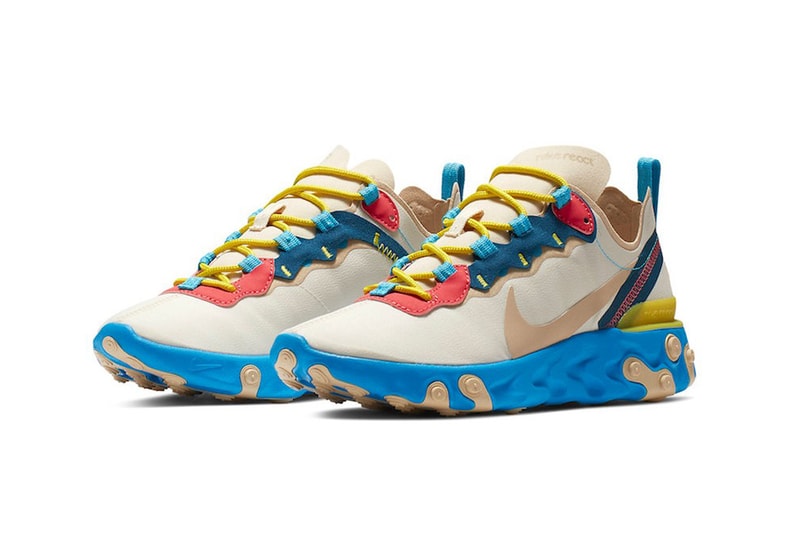 Nike React Element 55 Electric Blue