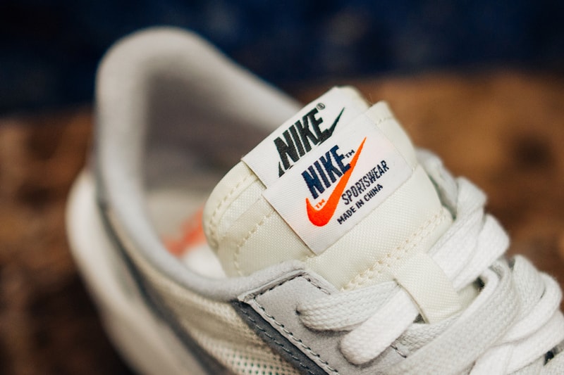 sacai x Nike LDV Waffle Daybreak Blazer Release White Grey Release Date Sneaker Shoe Drop Design First Look 