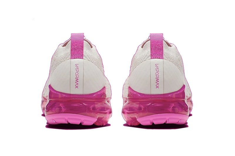 Nike Air VaporMax in "Laser Fuchsia" Release Date White Pink Sneaker Shoe Trainer Sole