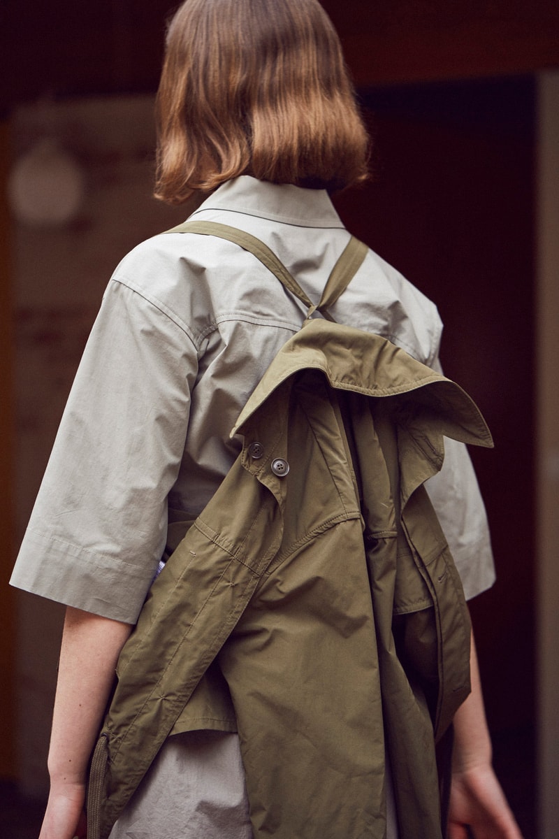 Norse Store Spring Summer 2019 Editorial Top Grey Jacket Green