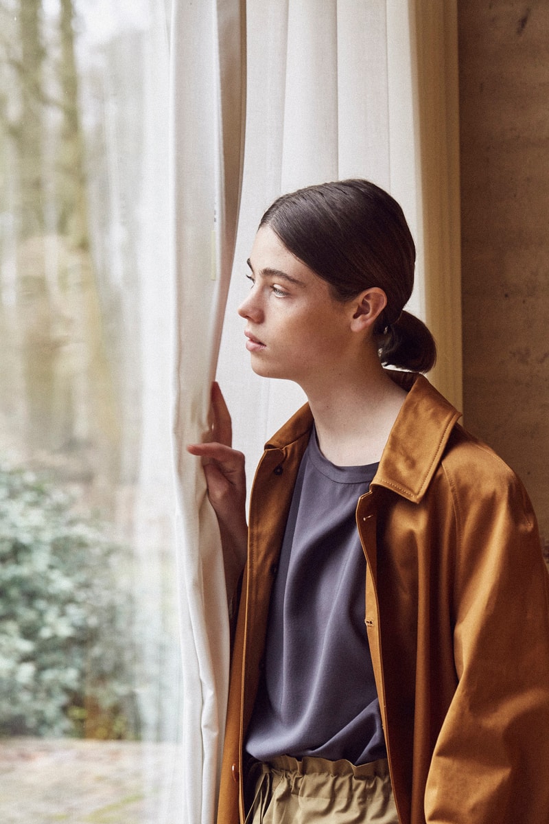 Norse Store Spring Summer 2019 Editorial Jacket Brown Shirt Grey