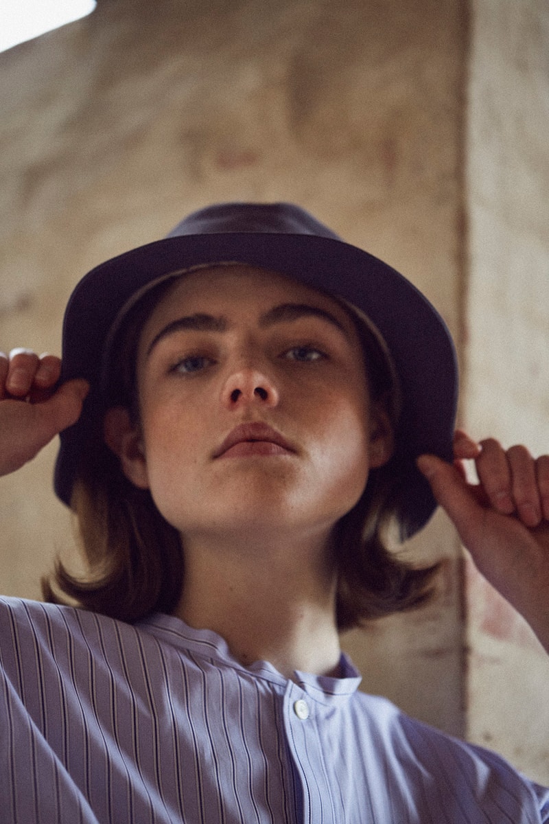 Norse Store Spring Summer 2019 Editorial Top Blue White Hat Grey
