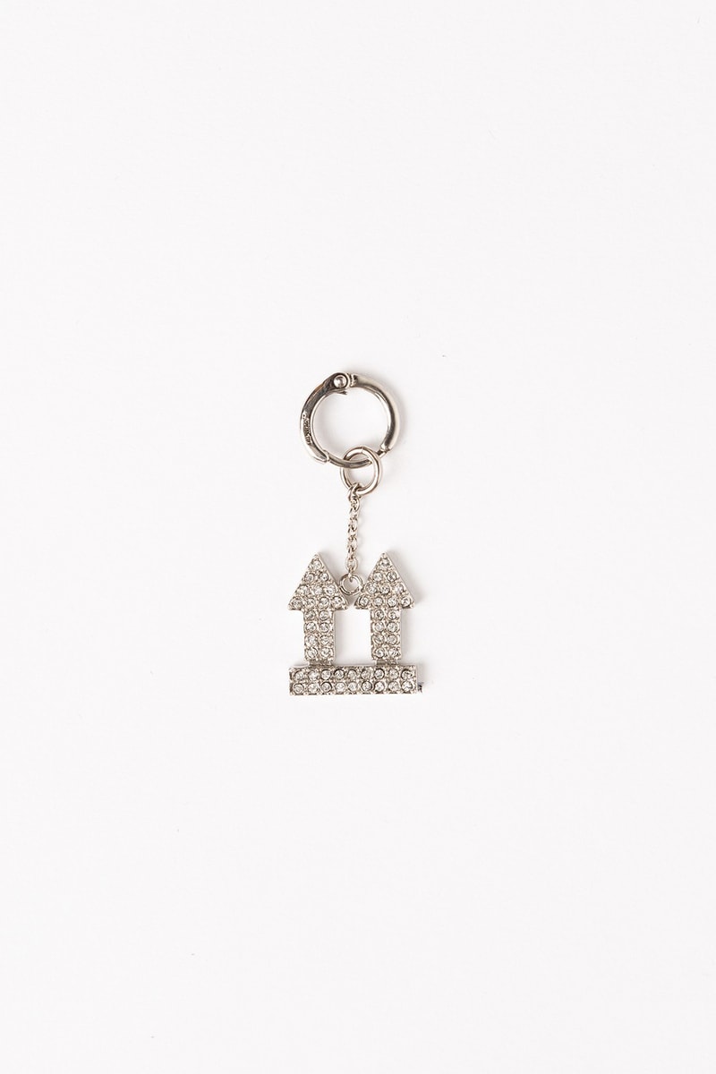Off White Jewelry Collection Arrows Keychain Silver