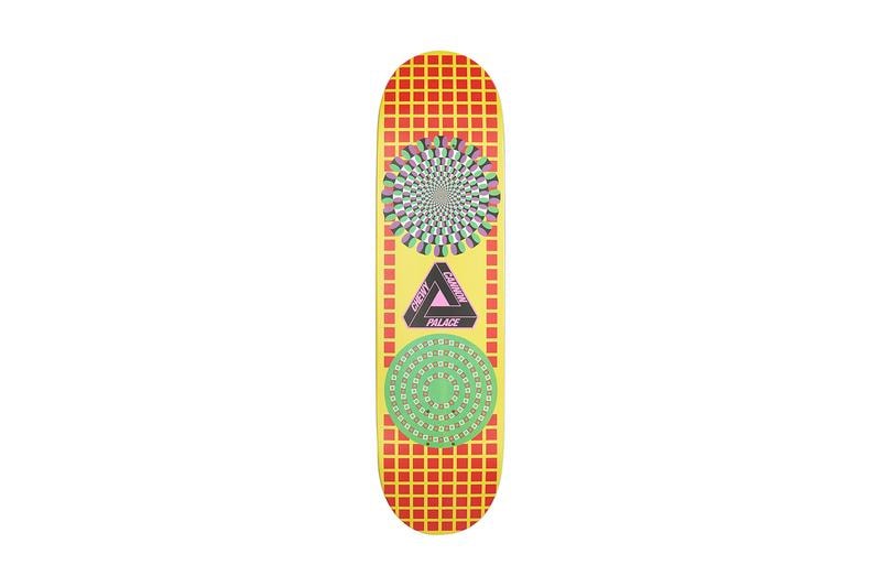 Palace Summer 2019 Collection Skate Deck Orange Green