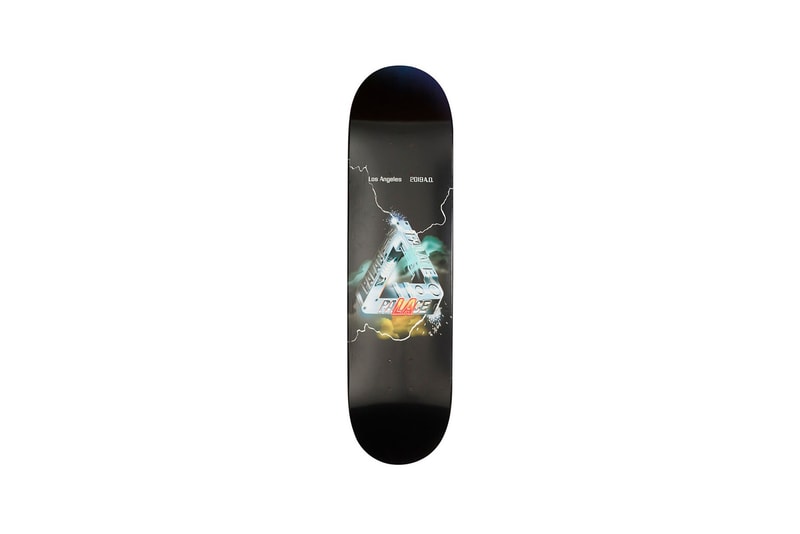 Palace Los Angeles LA Capsule Collection Skate Deck Black