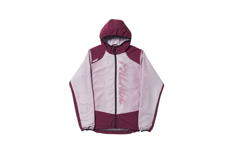 Palace Spring 2019 Jacket Maroon Grey