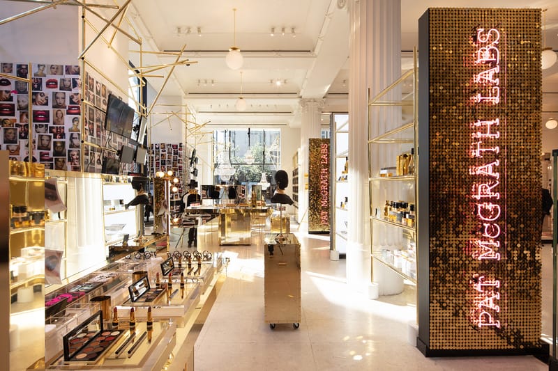 A Look Inside Pat McGrath's Metallic Gold "Mothership" Pop-Up at Selfridges