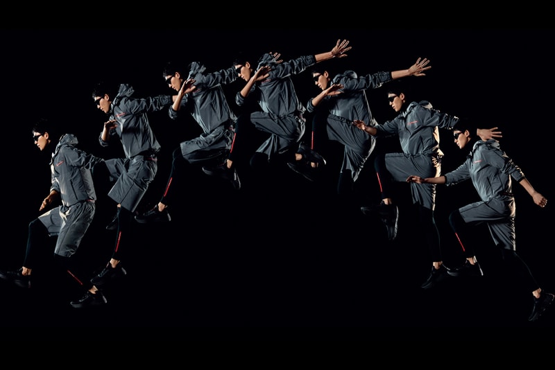 Prada Linea Rossa Spring/Summer 2019 Campaign Release Lookbook Prada Logo Hat Collection
