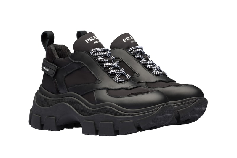 Prada Platform Sneaker Black