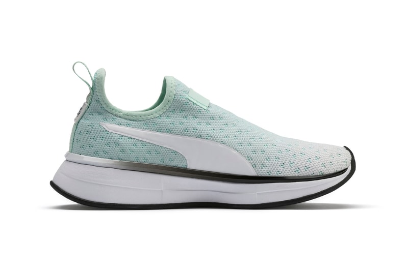 Selena Gomez x PUMA Spring Summer 2019 Collection SG Bright Fade Slip-On Fair Aqua Black