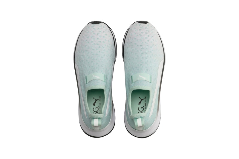 Selena Gomez x PUMA Spring Summer 2019 Collection SG Bright Fade Slip-On Fair Aqua Black