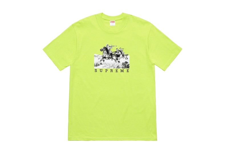 Supreme New York Spring 2019 Graphic Tees T-Shirts Dali Ghost Rider