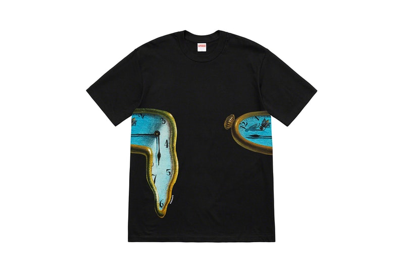 Supreme New York Spring 2019 Graphic Tees T-Shirts Dali Ghost Rider