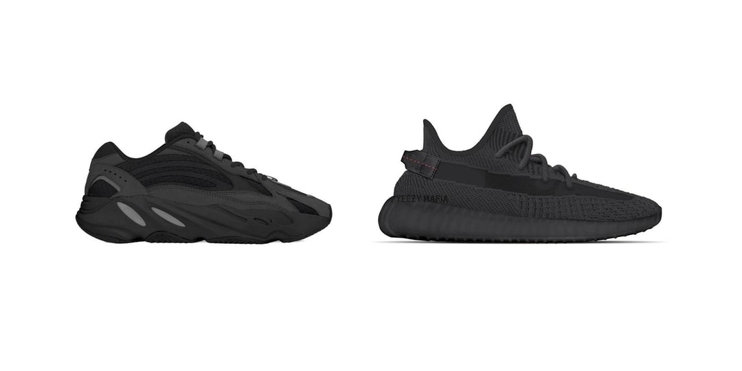 YEEZY BOOST 350 & 700 V2 All Black | Hypebae