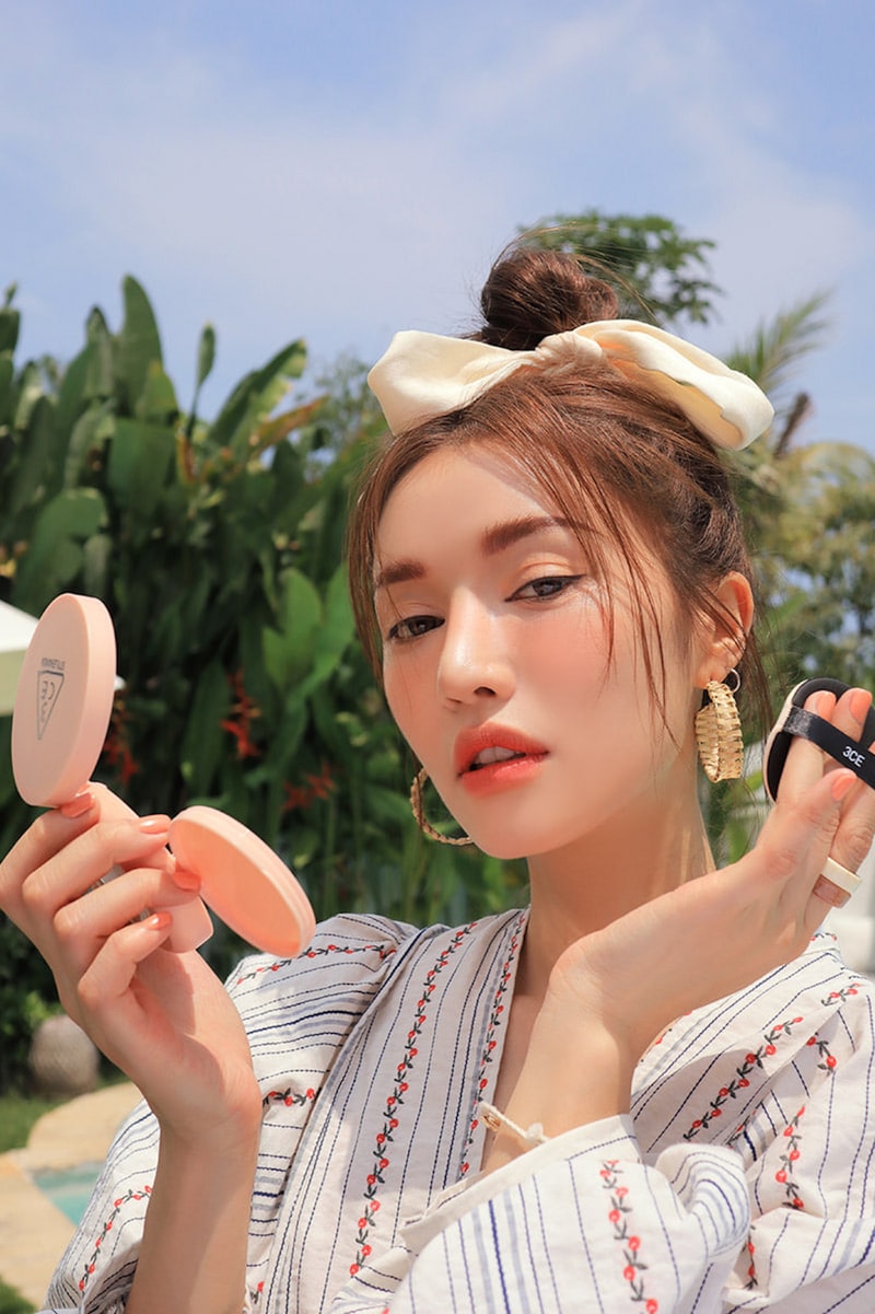 3CE Summer Makeup Collection K-Beauty Products Lipstick Blush Highlighter Sunscreen Remover Korean Eyeshadow Glitter 