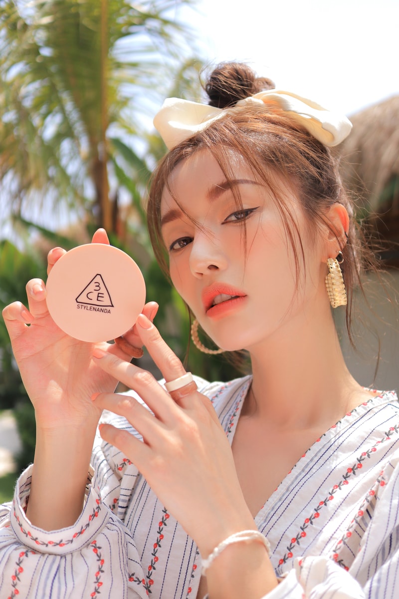 3CE Summer Makeup Collection K-Beauty Products Lipstick Blush Highlighter Sunscreen Remover Korean Eyeshadow Glitter 