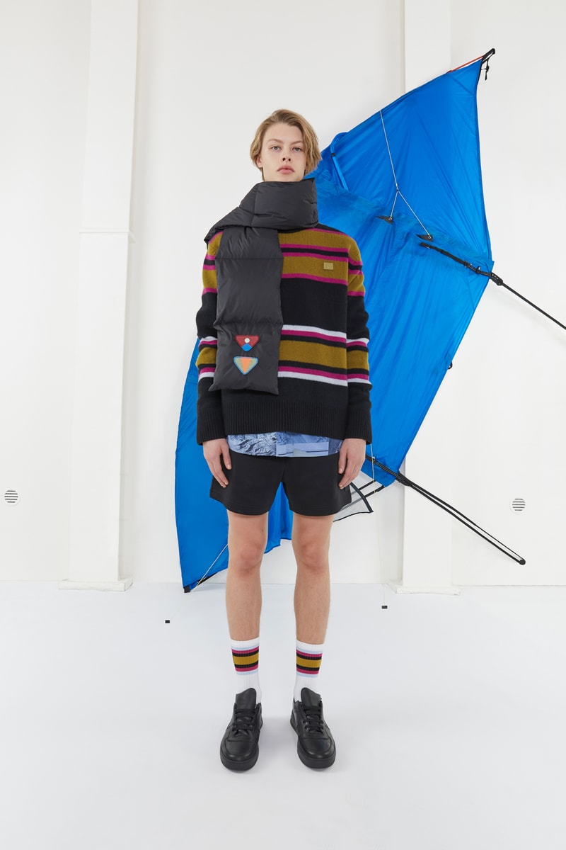 Acne Studios Fall/Winter 2019 Face Lookbook Hoodies Sneakers Apparel Range Logo SS19